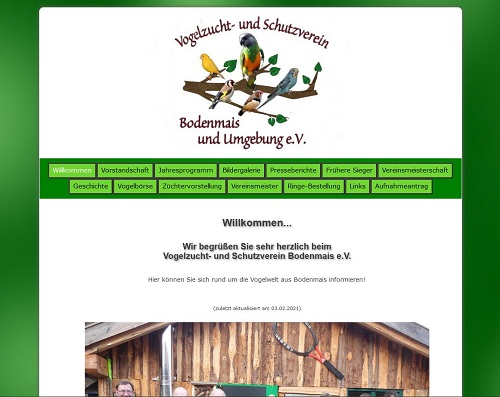 Bild "von mir erstellte Homepage-Seiten:Vogelzuchtverein_Bodenmais.jpg"